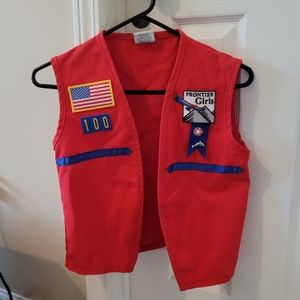 2 Frontier Girls Uniform Vests